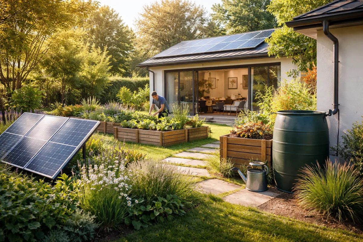 Comment améliorer l'efficacité énergétique de son jardin lors d'une rénovation