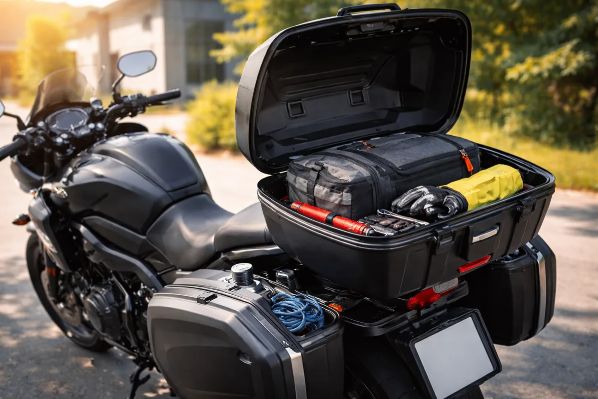 Comment choisir le meilleur compartiment de rangement pour sa moto