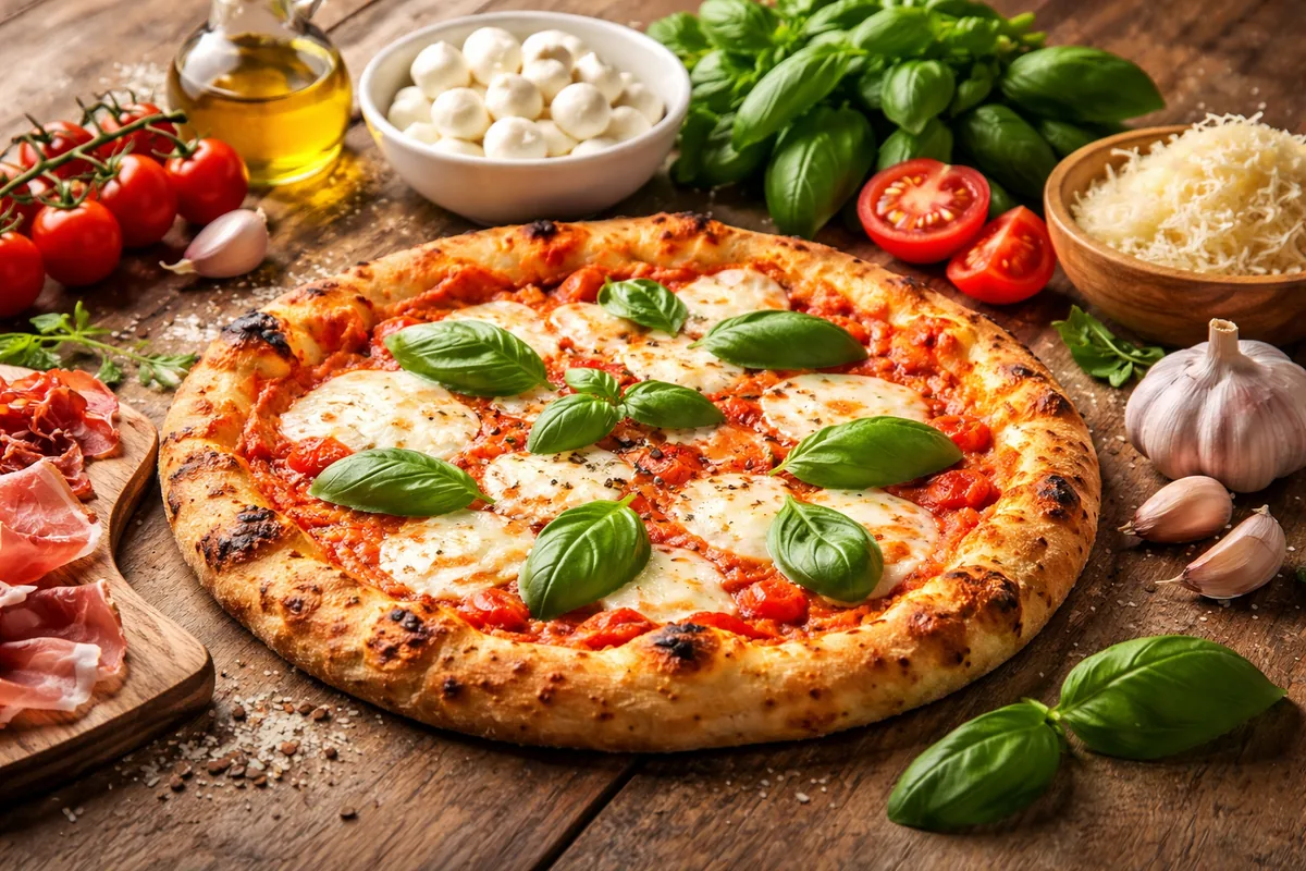 Comment réaliser une pizza maison avec des ingrédients frais et de qualité