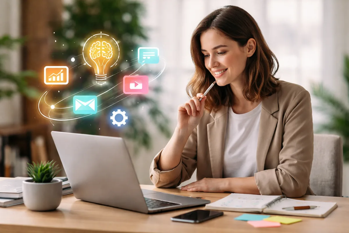 Comment les outils IA peuvent-ils aider les freelances et entrepreneurs à générer des idées de contenu ?