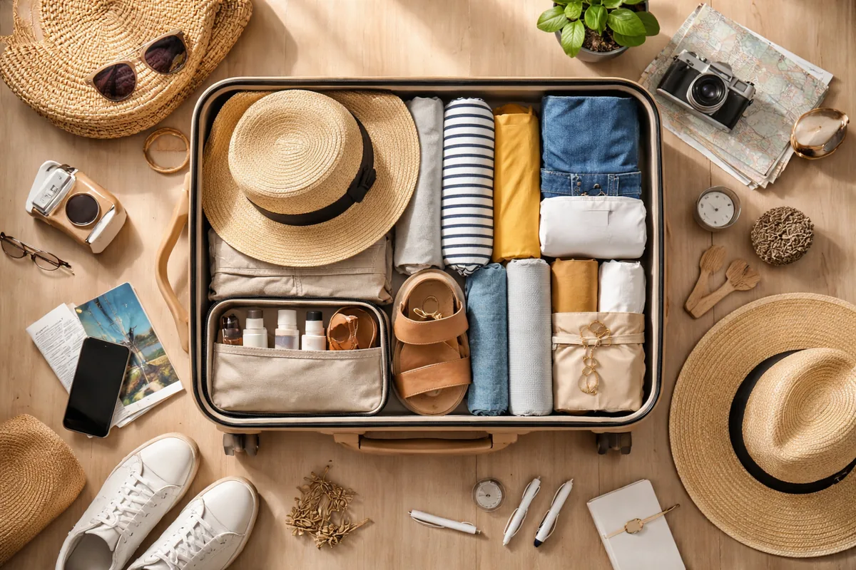 Les secrets d'une valise bien organisée pour vos voyages