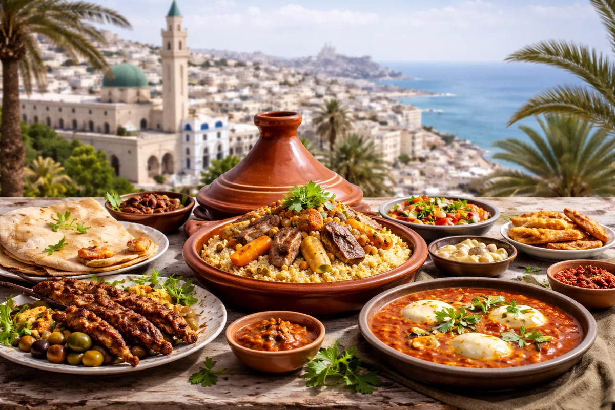Où déguster des plats typiques lors d'un voyage en Algérie