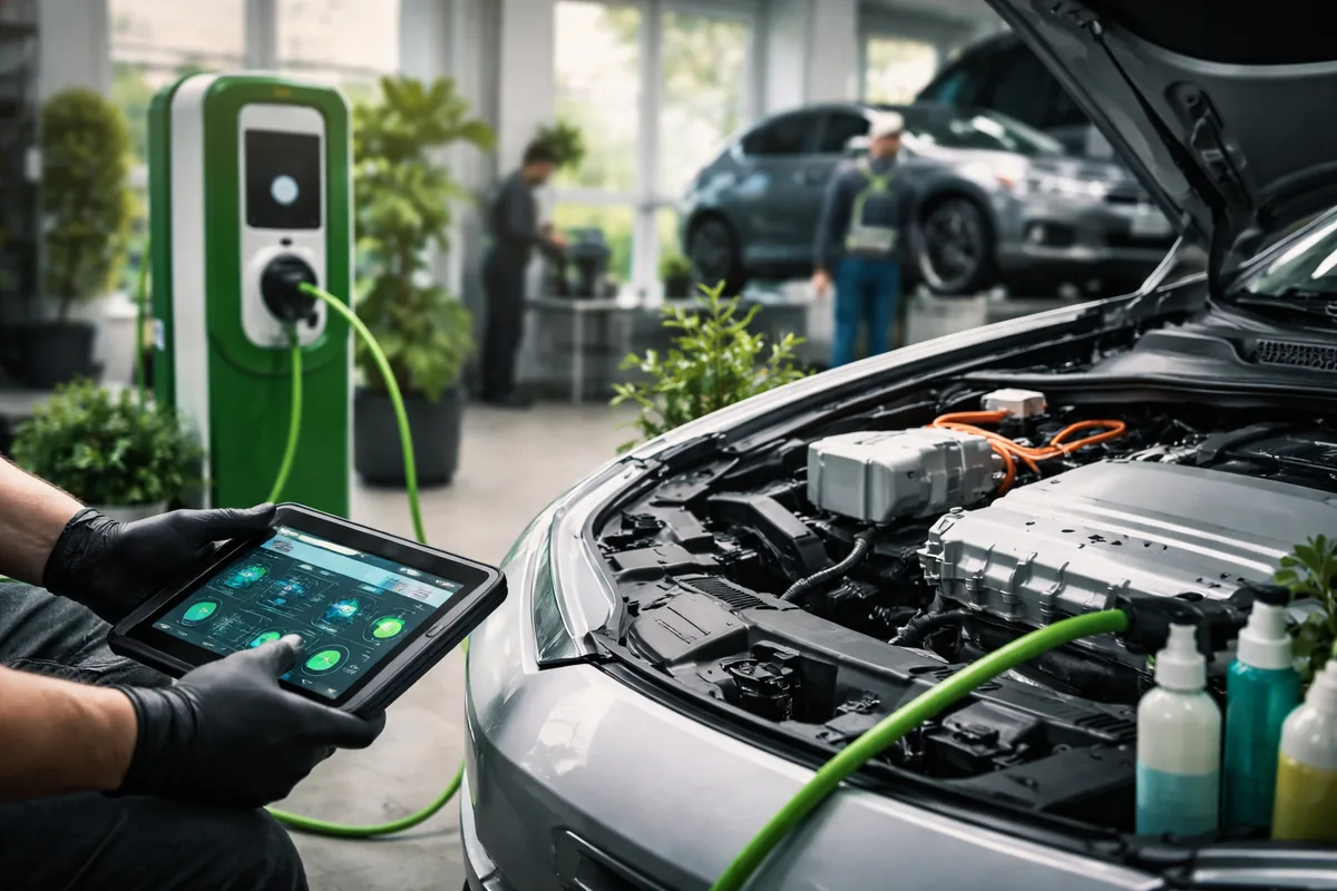 Les innovations dans l'entretien automobile et leur impact écologique